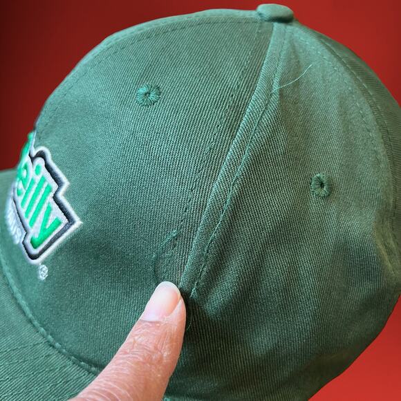 O’Reilly Auto Parts Green/ White Lettering Adjustable Snapback Hat Employee - Picture 4 of 11